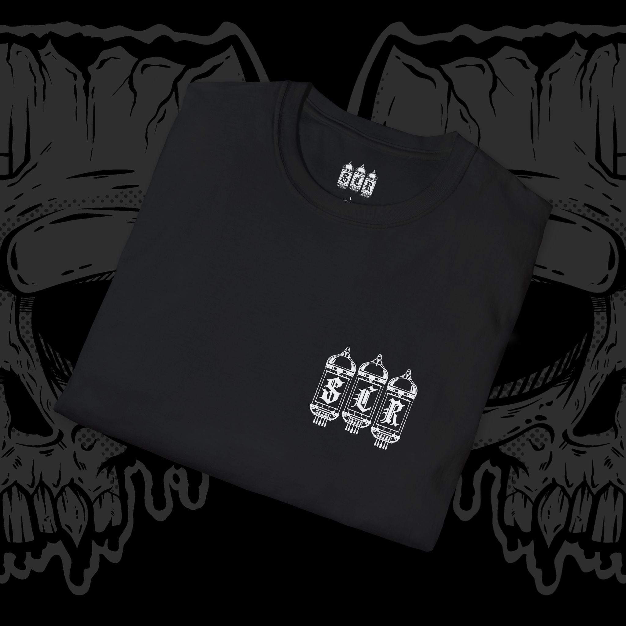 Sump City Radio - Nixie White on Black